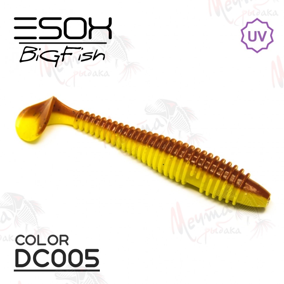 Виброхвост ESOX Swinky Fat 6.8' #DC005