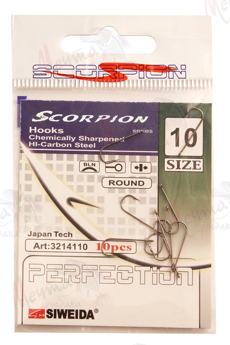 Крючок SCORPION 3214110 #10